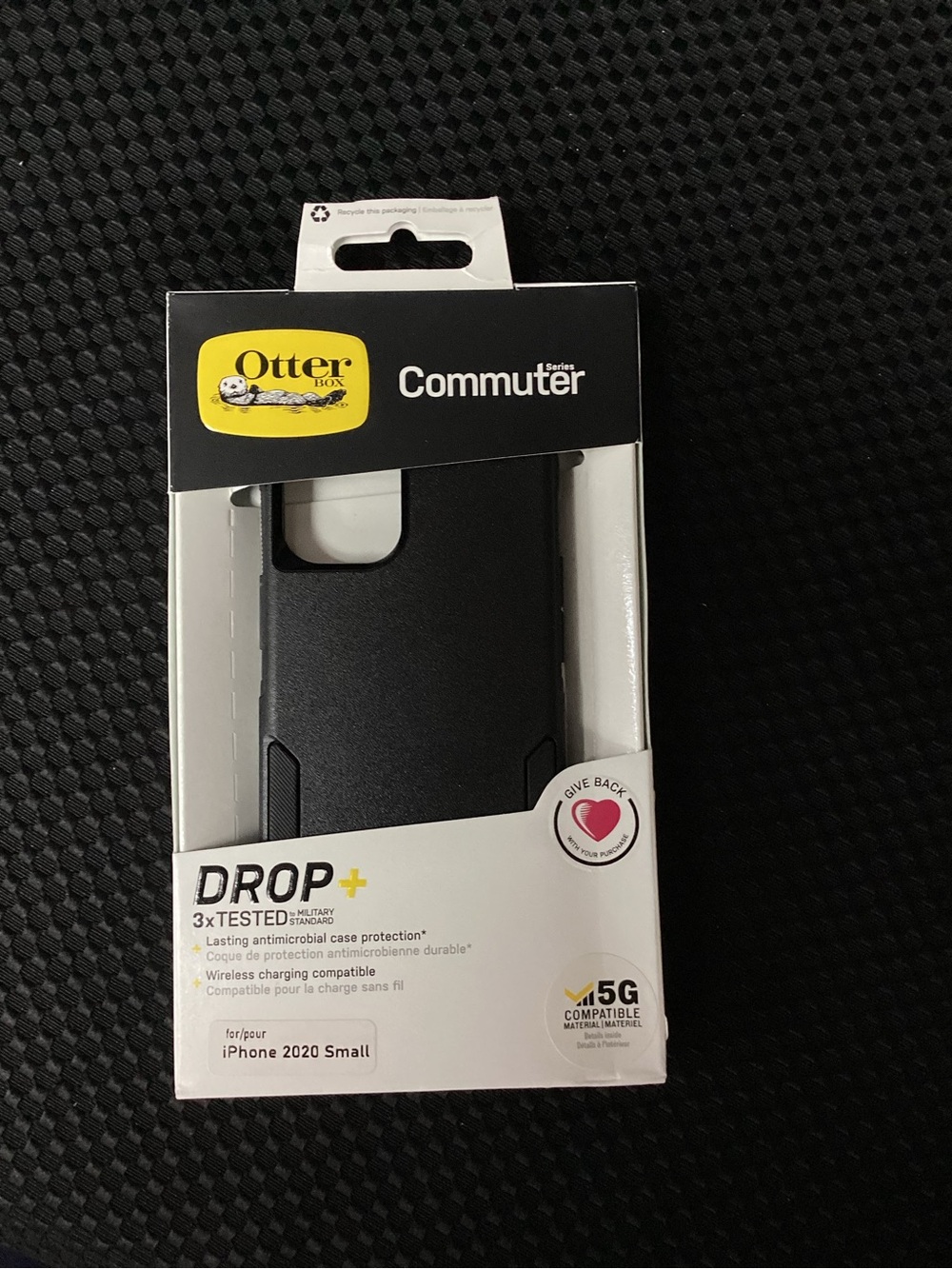 OtterBox Black Protective Phone Case for iPhone 2020 Small- Slim Drop Protection